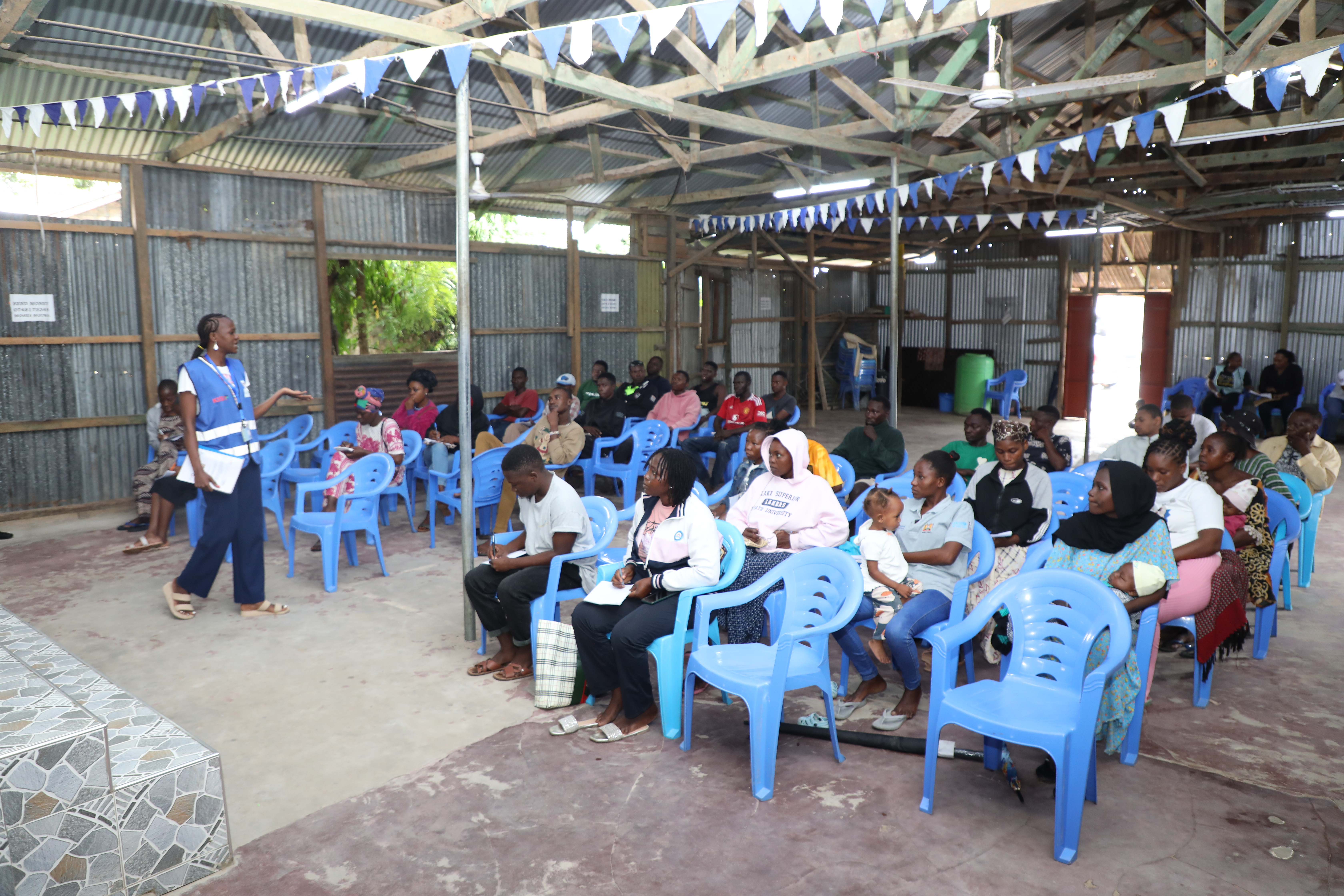 KISIP-NYOTA beneficiaries during SEST classes. 